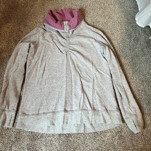 Lululemon cowl neck reversible sweater